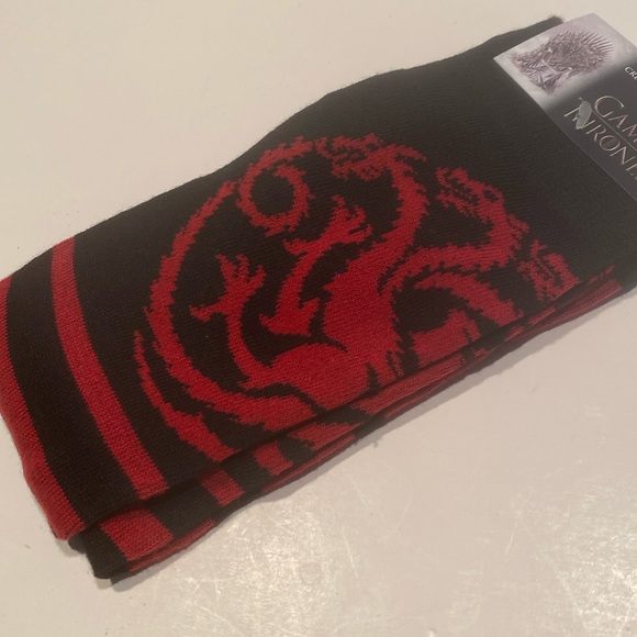 NWT Set of 2 Pairs of Game of Thrones Crew Socks - Picture 2 of 6